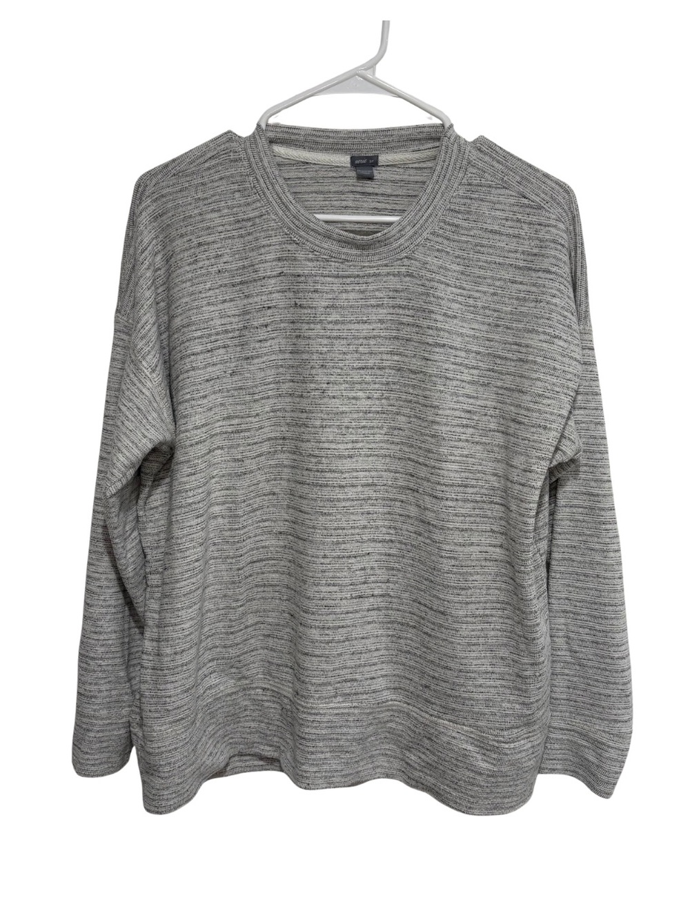 Aerie oversized sweatshirt in a grey heathered